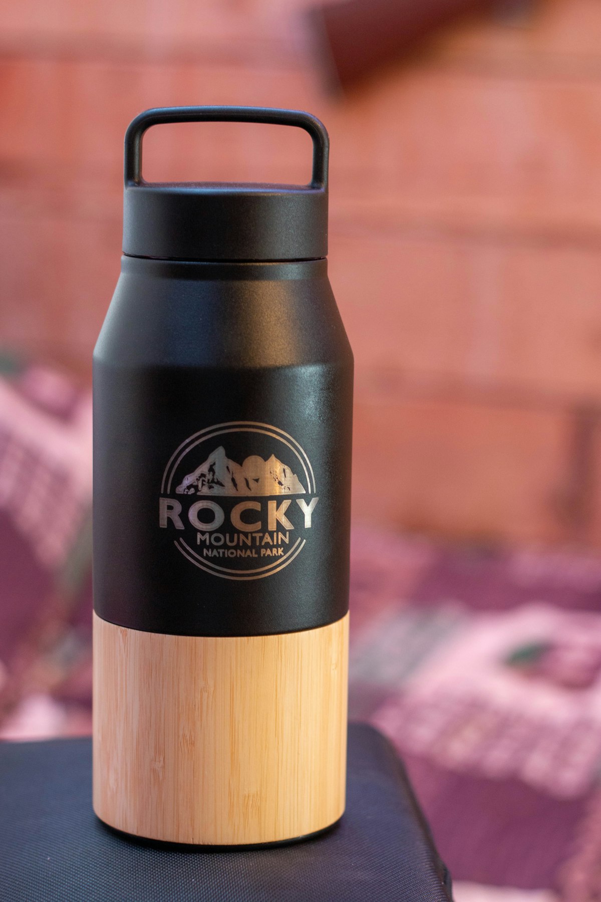 Stainless steel travel flask